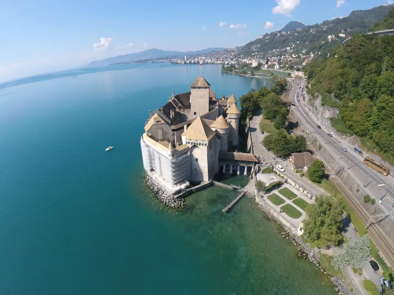 Château de Chillon au bord du Léman